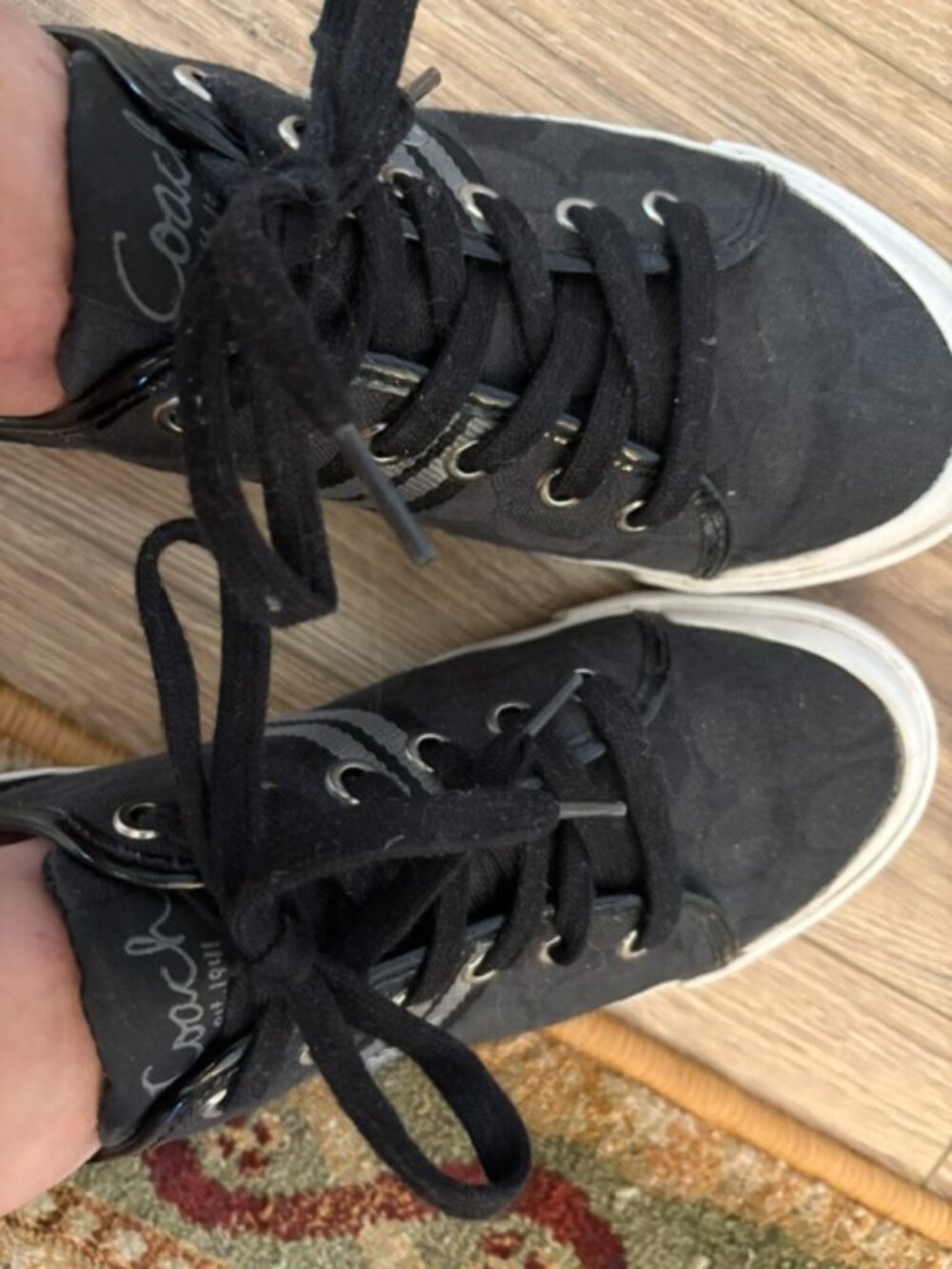 Coach Canvas Sneakers